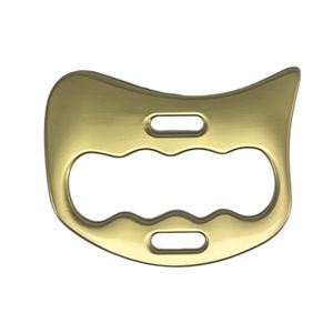 Big <b>Hand</b>-Held <b>massage</b> Custom Logo 304 Stainless Steel Facial Body <b>Massage</b> Tool Scraping Guasha Tool - Product Image 1