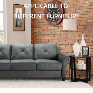 Juego de Patas Cuadradas de Madera Maciza para Sofá, Sillón o Mueble de Cocina, Estilo Moderno de Mediados de Siglo, Fácil Instalación, Acabado Pintado Elegante - Product Image 6