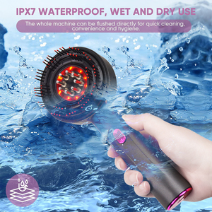 Venta Directa de Fábrica: Masajeador Eléctrico de Cabeza Meridian con Luz Roja, Pulverizador Hidratante, Peine para el Cuidado del Cabello y Función Musical, con Batería de Litio - Product Image 1