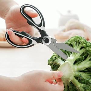 German Stainless Steel Household <b>Scissors</b> Strong <b>Kitchen</b> Broiler Bone Knife Food <b>Scissors</b> Multi-functional Clip - Product Image 4