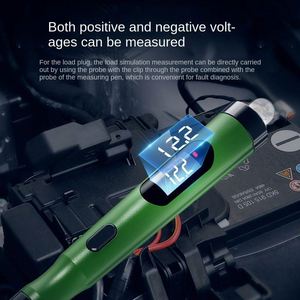 Testeur de tension numérique TOPDIAG P50 avec fonctions multiples pour le test de batteries automobiles, garantie 1 an, ajustement universel - Product Image 3