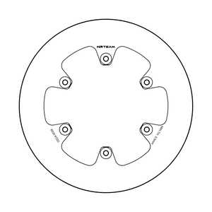 Disco de freno trasero completo NRTeam Yamaha YZF 450 03-17 - Product Image 1