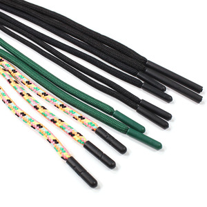 Garment Accessories Customized Polyester Flat Drawcord Cotton Nylon Injection Drawstring for Work ID Card Hoodie <strong>Draw</strong> <strong>Strings</strong> - Product Image 6