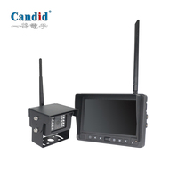 Système de surveillance sans fil 2.4G, caméra sans fil compatible, affichage partagé 4 canaux pour VR