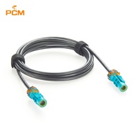 Câble Ethernet automobile étanche HSD Z-Code femelle-femelle 4 broches, original Rosenberger D4K14A-1D5A5-Z, haute vitesse LVDS
