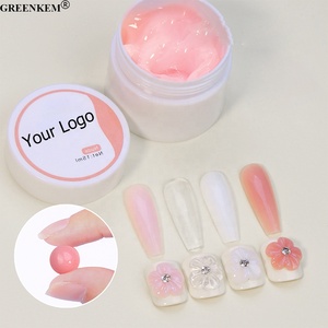 เจลต่อเล็บแบบแข็ง 15 มล. ไม่ติดมือ สำหรับต่อเล็บด้วยแสงบำบัด ทำเล็บ DIY ปั้นแกะสลัก 3 มิติ เจลเล็บ LED - Product Image 2