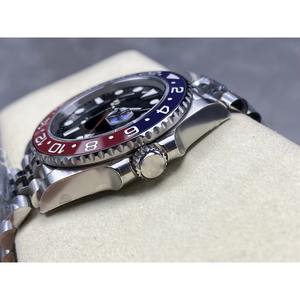 นาฬิกาข้อมือดีไซน์หรูหราคลาสสิกสำหรับผู้ชาย รุ่น Drioshipping Designer GMT Bezel  ตัวเรือนสแตนเลสสตีล สายสแตนเลสสตีล แสดงวันที่ ระบบอัตโนมัติ เครื่องจักรกล - Product Image 5