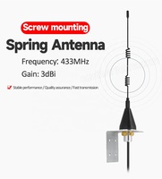 Antenne extérieure 433 MHz Lora 433.92 MHz avec câble RG174 2 M pour émetteur de télécommande de porte de garage Module récepteur 433 MHz