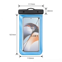 Pochette étanche pour téléphone portable OEM pour détaillant en ligne étui de téléphone sac étanche pour iphone