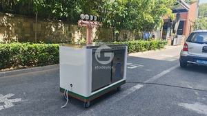 Etodevice Mobile Food Cart Small for Mall Foldable Display Cart for Vendors Flower Cart - Product Image 4