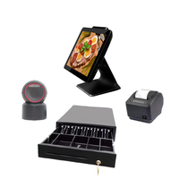 SDK - Terminal Punto de Venta con Pantalla Táctil Inteligente de 15.6 Pulgadas, Dispositivo de Punto de Venta para Minoristas, Caja Registradora, Sistema de Punto de Venta Todo en Uno