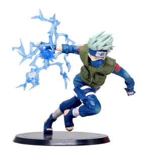 2023 fábrica al por mayor Narutoes Hatake Kakashi Anime película Figura PVC juguetes para niños regalos