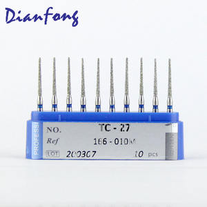 หัวขัดเพชรเคลือบสำหรับงานทันตกรรม ความเร็วสูง สำหรับเตรียม<span class=keywords><strong>ฟัน</strong></span> แบบเข็ม FG - Product Image 2