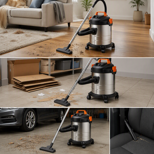 Nouveau Design <span class=keywords><strong>Aspirateur</strong></span> Industriel et Domestique 20L 2000W avec Grande Aspiration, Multi-fonctions Sec, Humide et Souffleur - Product Image 3