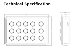 Barre de déclenchement USB à 15 touches, conception anti-déversement, facile à extraire pour le remplacement du papier, OEM/ODM - Product Image 4