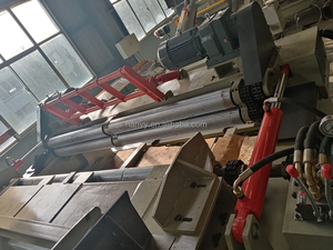 Hanvy Heavy Duty thủy lực không-chunk 10 ft log đưa máy cho ván ép dây chuyền sản xuất - Product Image 6