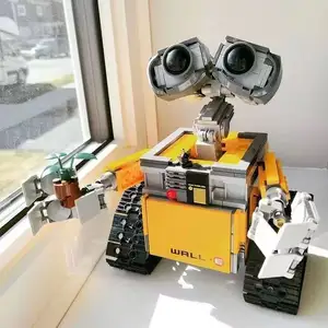 DIY WALL-E robot monte eğitim çocuk yapı taşları erkek hediyeler için setleri