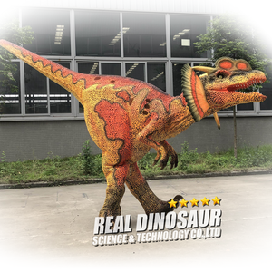 Costume de dinosaure Dilophosaurus robotisé à pattes cachées pour spectacle sur scène, utilisation en <span class=keywords><strong>parc</strong></span> d'aventure en intérieur/extérieur - Product Image 5
