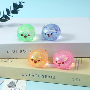 Juguete de peluche de osito, pelota antiestrés de maltosa, gadget para desahogarse, juguete antiestrés para niños, regalo para otras personas - Product Image 3