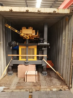Machine de forage de puits d'eau 2600 kg, profondeur de forage souterrain 500 m, machine de forage de puits profond