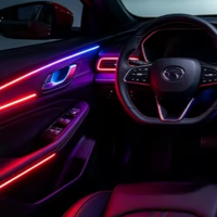 Kit d'éclairage d'ambiance d'origine pour Toyota RAV4 Wildlander 2026, barre lumineuse arrière de porte centrale, câbles et boîtier de commande entièrement compatibles