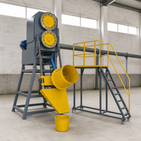 Coupe-bandes de pneus usagés série QT60 certifié CE, lames en alliage, semi-automatique, robuste, pour le recyclage industriel des pneus usagés