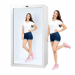 AI Digital With Touch Interaction 3D Transparent Screen Holographic <b>Box</b> 2.1 WiFi Hotspot NQ-G86HB High Transparency Display Achi - Product Image 3