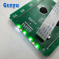 Module d'écran LCD personnalisé FSTN rétro-éclairage blanc positif à 7 segments pour panneau Lcd à énergie