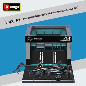 Bburago 1:43 <span class=keywords><strong>F1</strong></span> Pit Pass Diorama Scène Modèle Scénario SF-24 MCL38 Redbull RB20 AMG W15 Formulaa Team 2024 Saison Inclure Figure - Product Image 4