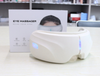 Masseur oculaire portable 3D avec airbag, 5 vitesses, compresse chaude, 1200 mAh, rechargeable par USB Type-C, pour soulager la fatigue oculaire