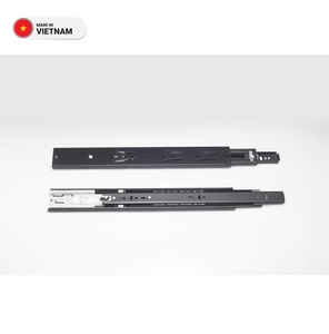 Diapositivas de cajón de extensión completa de acero de alto estándar Tipo de rodamiento de bolas liso para cocina Comedor Muebles de dormitorio Apartamentos modernos - Product Image 1