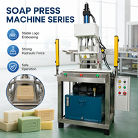 Presse à savon pneumatique de petite taille 12 kg - Haute efficacité pour mini-atelier de fabrication de savon