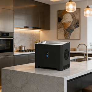 Machine à glace roulée mini portable, personnalisable, à refroidissement rapide et stable, faible consommation d'énergie, vente en gros - Product Image 3