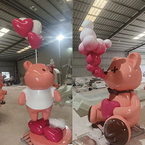 D001 Panchina Scultura Artistica Personalizzata in FRP a Forma di <span class=keywords><strong>Panda</strong></span>, Statua Realistica di Animale per Area Gioco, Decorazione per Parchi, Centri Commerciali, Piazze Pubbliche - Product Image 4