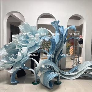 Giant Paper Flower Handmade Big Art Setups Indoor <strong>Wedding</strong> Event Shopping Mall <strong>Decorations</strong> - Product Image 1