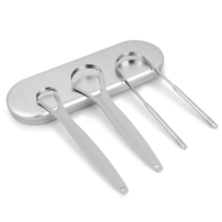 Gran oferta de raspadores de limpieza de lengua de acero inoxidable para reducir el mal aliento limpiador de raspador de lengua de alta calidad
