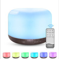 Humidificateur d'air domestique en gros d'usine, diffuseur d'arômes d'huiles essentielles, humidificateur à forte production de brume 500 ml
