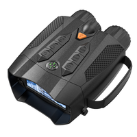 Jumelles de vision nocturne numériques, 5W IR, vision nocturne 800m, écran 3 pouces, enregistreur vidéo 4K, lampe torche intégrée pour la chasse et l'observation de la faune
