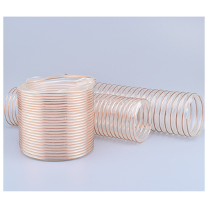 <span class=keywords><strong>Tuyau</strong></span> de ventilation en polyuréthane (PU) / <span class=keywords><strong>Tuyau</strong></span> d'<span class=keywords><strong>aspiration</strong></span> flexible en PU / <span class=keywords><strong>Tuyau</strong></span> flexible en PVC avec armature en fil d'acier PU - Product Image 4