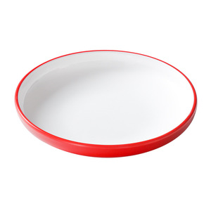 จานเมลามีนทรงกลมสีพื้นสำหรับร้านอาหาร โรงแรม งานเลี้ยง - Product Image 5