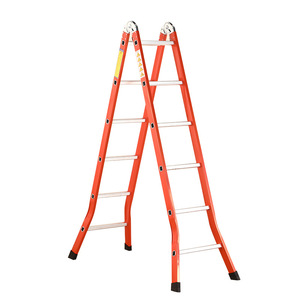 Échelle pliante en fer en forme de A, hauteur extensible <span class=keywords><strong>3m</strong></span>, capacité de charge 150kg, échelle télescopique multifonctionnelle pour l'escalade - Product Image 5