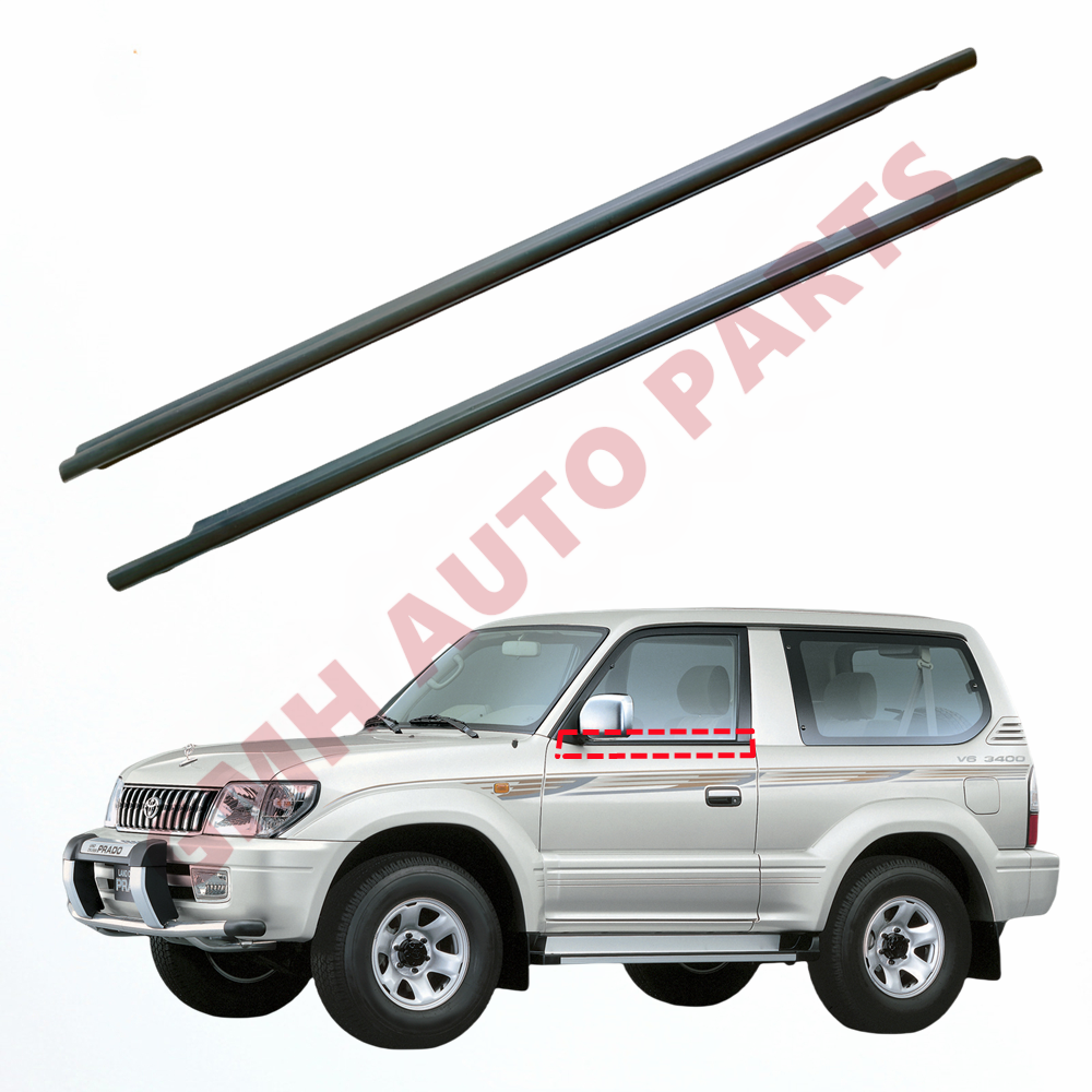 Toyota Land Cruiser FJ40 BJ40 Rear Body Side Waist Rubber Seal - Foto 10