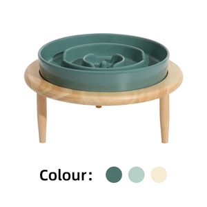 Mangkuk anjing keramik naik lambat Pot anjing ditinggikan Pot anjing antiselip dudukan tinggi pengumpan hewan peliharaan untuk piring anjing besar sedang diskon besar pemasok <span class=keywords><strong>Ebay</strong></span> - Product Image 1