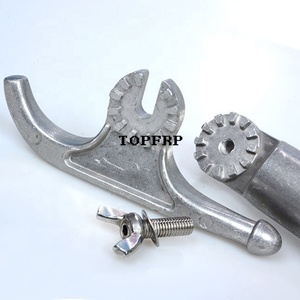 High Voltage Insulation Fiberglass Telescoping Operating <b>Rod</b> Adjustable Hot Stick - Product Image 3