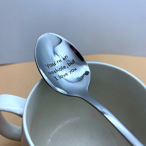 <span class=keywords><strong>Cuchara</strong></span> Grabada, Regalo Único para Amigos Amantes del Café, <span class=keywords><strong>Cuchara</strong></span> Grabada para Cereal Killer - Product Image 1