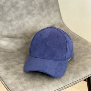 Wholesale Custom Logo <b>Plain</b> Suede <b>Baseball</b> <b>Caps</b> Solid Color <b>Plain</b> Suede <b>Baseball</b> Hats with Lower MOQ in Stock - Product Image 5