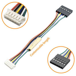 สายต่อขยายแบบกำหนดเอง JST ZH1.5 6 พิน ตัวผู้-ตัวเมีย ความยาว 28AWG สายเคเบิลแบบปรับแต่งได้ - Product Image 2