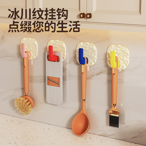 Whirlwind Acrylic Adhesive Hooks 4 Pack Modern Design Easy Installation For Bathroom Jewelry Storage No Drill Required - Product Image 2