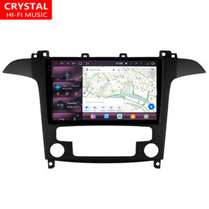 <span class=keywords><strong>Autoradio</strong></span> HI-FI Audio pour <span class=keywords><strong>FORD</strong></span> S-MAX2007-<span class=keywords><strong>2008</strong></span> 9.5 pouces lecteur DVD écran Android 2k écran CarPlay DSP 2 DIN VIDEO OPTICAL - Product Image 1