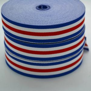 Cintas de Tres Colores en Rojo, Blanco y Azul Zafiro para Ropa, Sombreros y Bolsos - Accesorios de Vestir Disponibles en Stock - Product Image 3